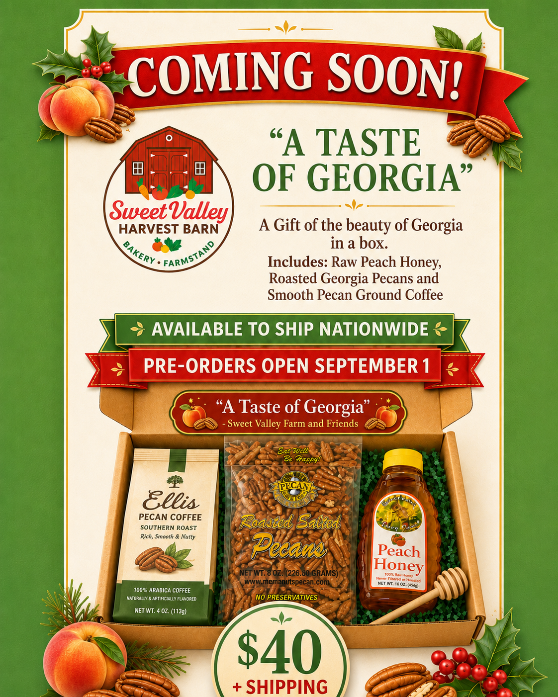 Taste of Georgia Holiday Gift Box